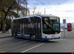 VBZ - MAN Lion`s City Elektro  Nr.493  ZH  965493 unterwegs auf der Linie 165 in Zürich am 2024.12.21  