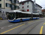 VBZ - Volvo 7900 Hybrid Nr.461 unterwegs auf der Linie 70 bei der Haltestelle Morgental in Zürich am 2024.12.27