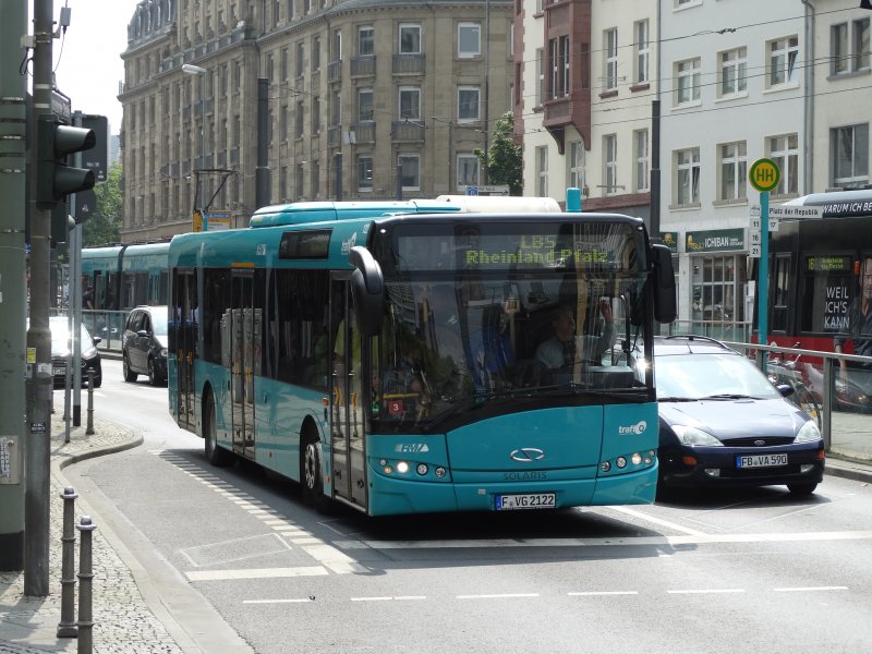 Vgf Solaris Urbino Am 12 07 14 In Frankfurt Am Main Bus Bild De